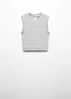 Top Tweed Bouton Bijou -Vêtements Pascher 57095805 50 B