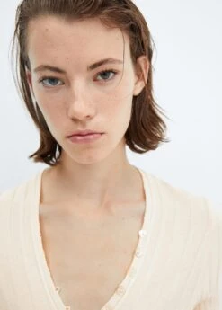 Cardigan Côtelé Boutons -Vêtements Pascher 57095807 05 D1