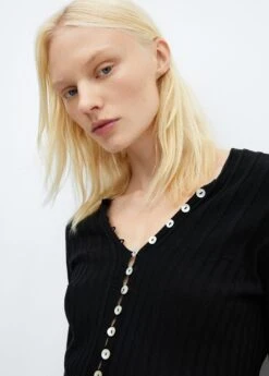 Cardigan Côtelé Boutons -Vêtements Pascher 57095807 99 D1