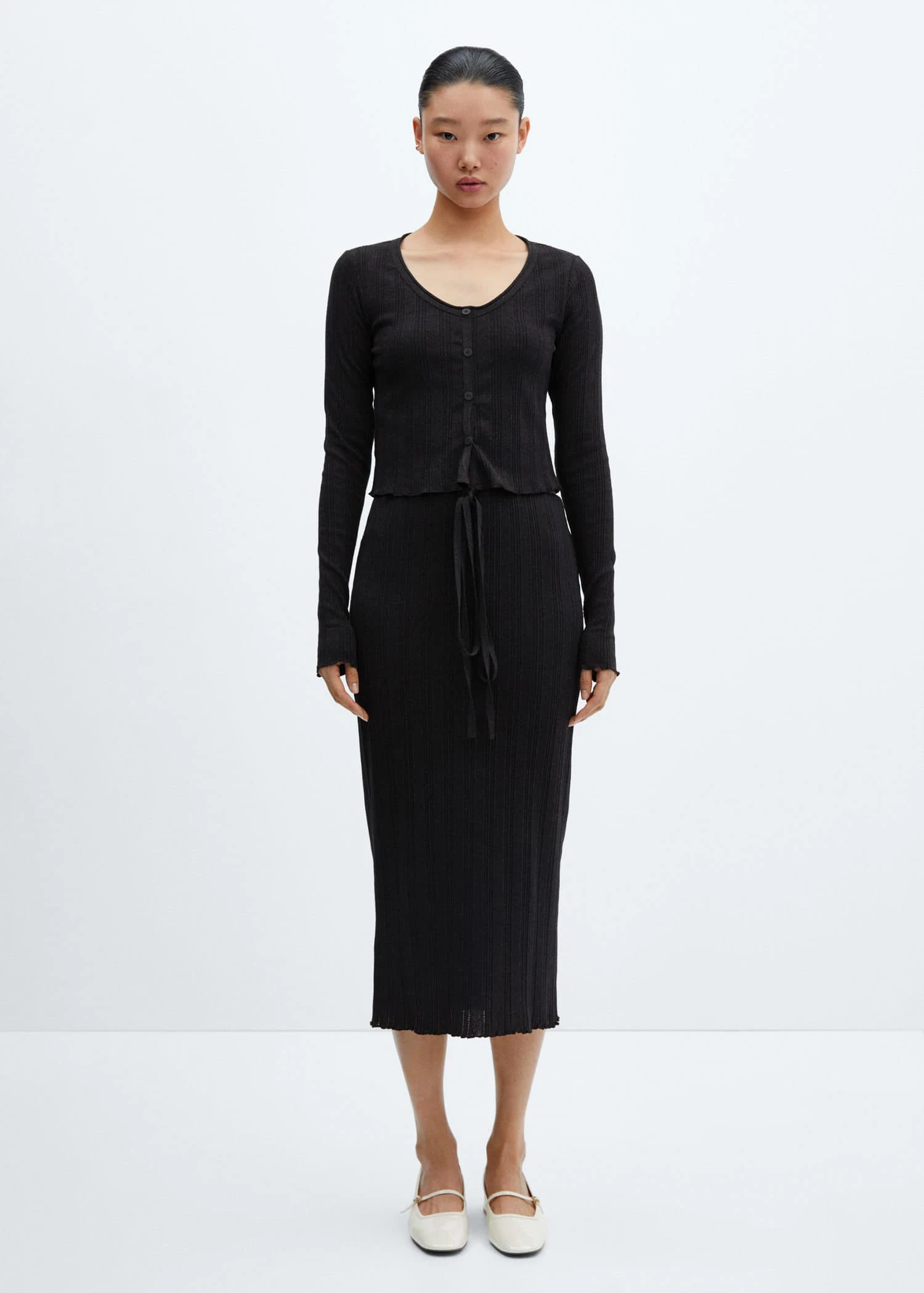 T-shirt Maille Boutons 4 T-shirt Maille Boutons – Image 2