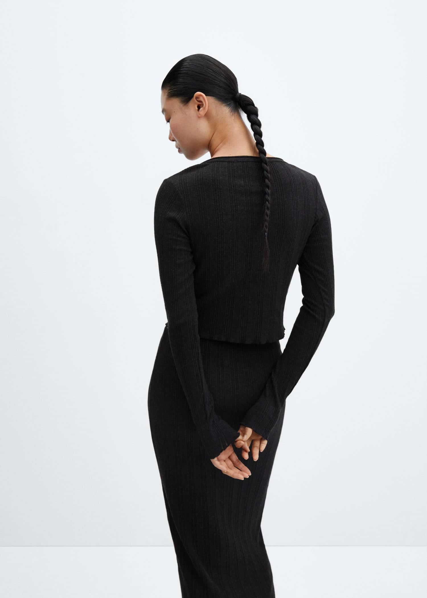 T-shirt Maille Boutons 5 T-shirt Maille Boutons – Image 3