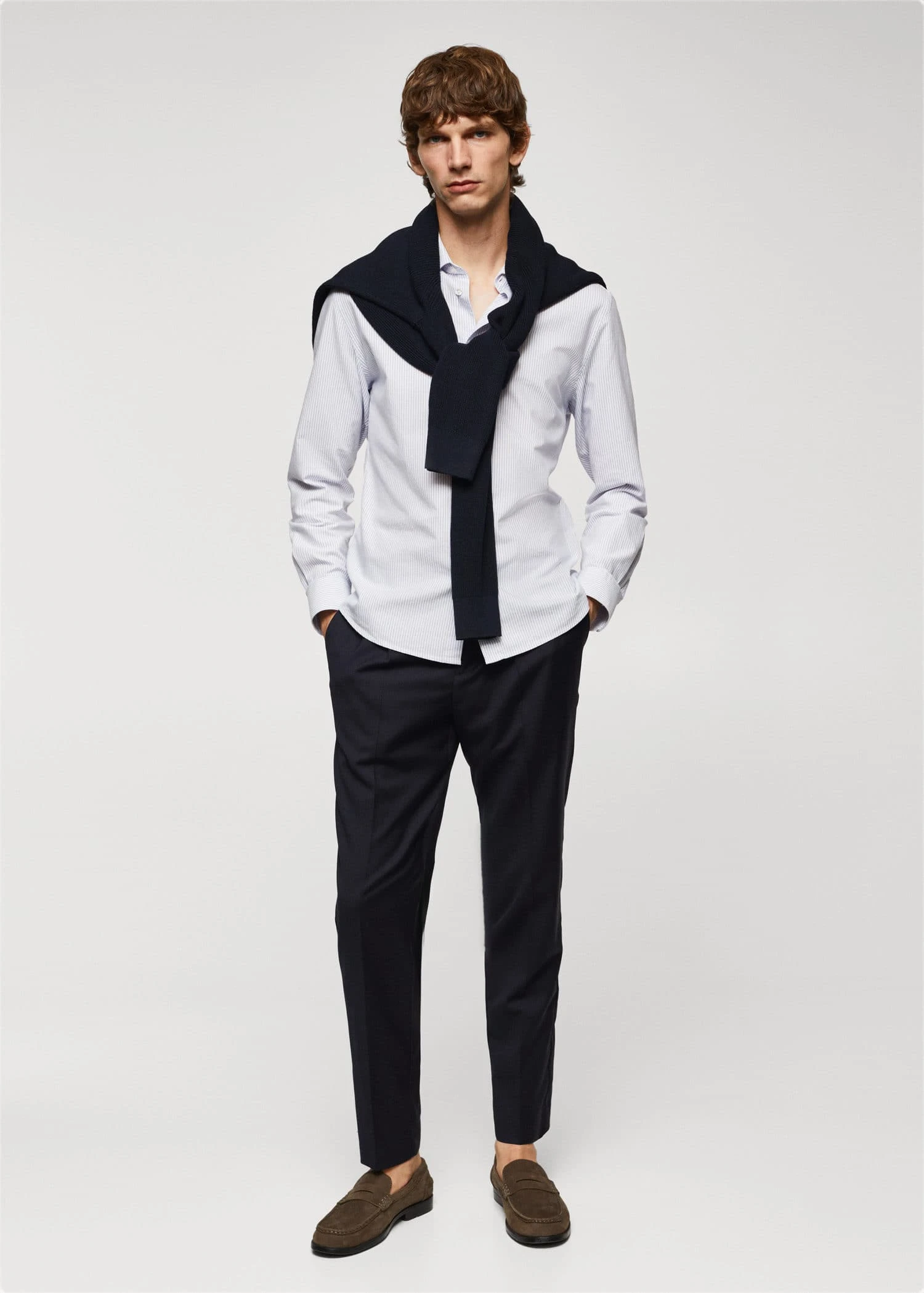 Pantalon Pinces Laine Vierge 4 Pantalon Pinces Laine Vierge – Image 2