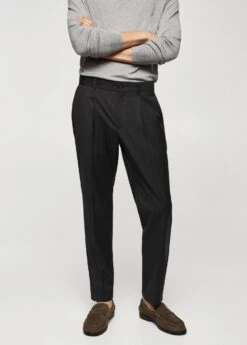 Pantalon Pinces Laine Vierge 23 Pantalon Pinces Laine Vierge -Vêtements Pascher 57095946 92