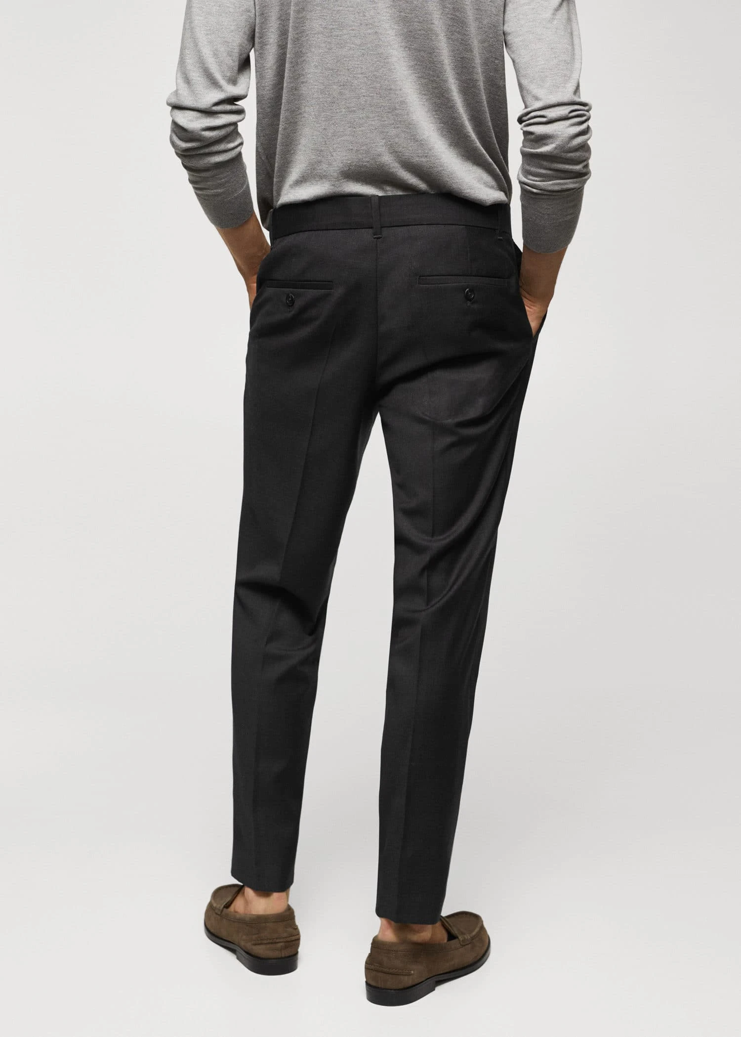 Pantalon Pinces Laine Vierge 12 Pantalon Pinces Laine Vierge – Image 10