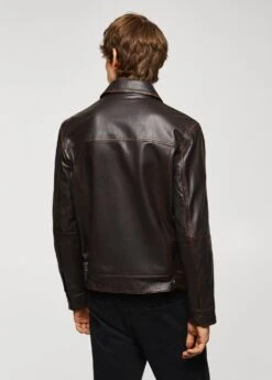 Veste Cuir Effet Usé -Vêtements Pascher 57095947 30 R