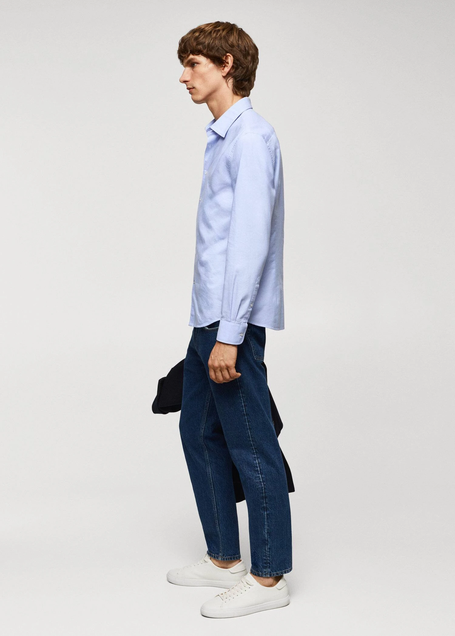 Chemise Slim Fit Coton Oxford 21 Chemise Slim Fit Coton Oxford – Image 19