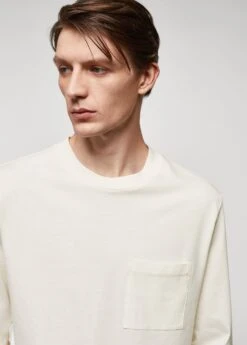 T-shirt Manches Longues Poche 25 T-shirt Manches Longues Poche -Vêtements Pascher 57095961 05 D1