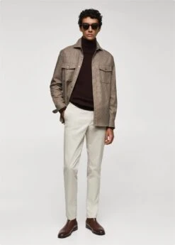 Bottines Chelsea Cuir Effet Patiné