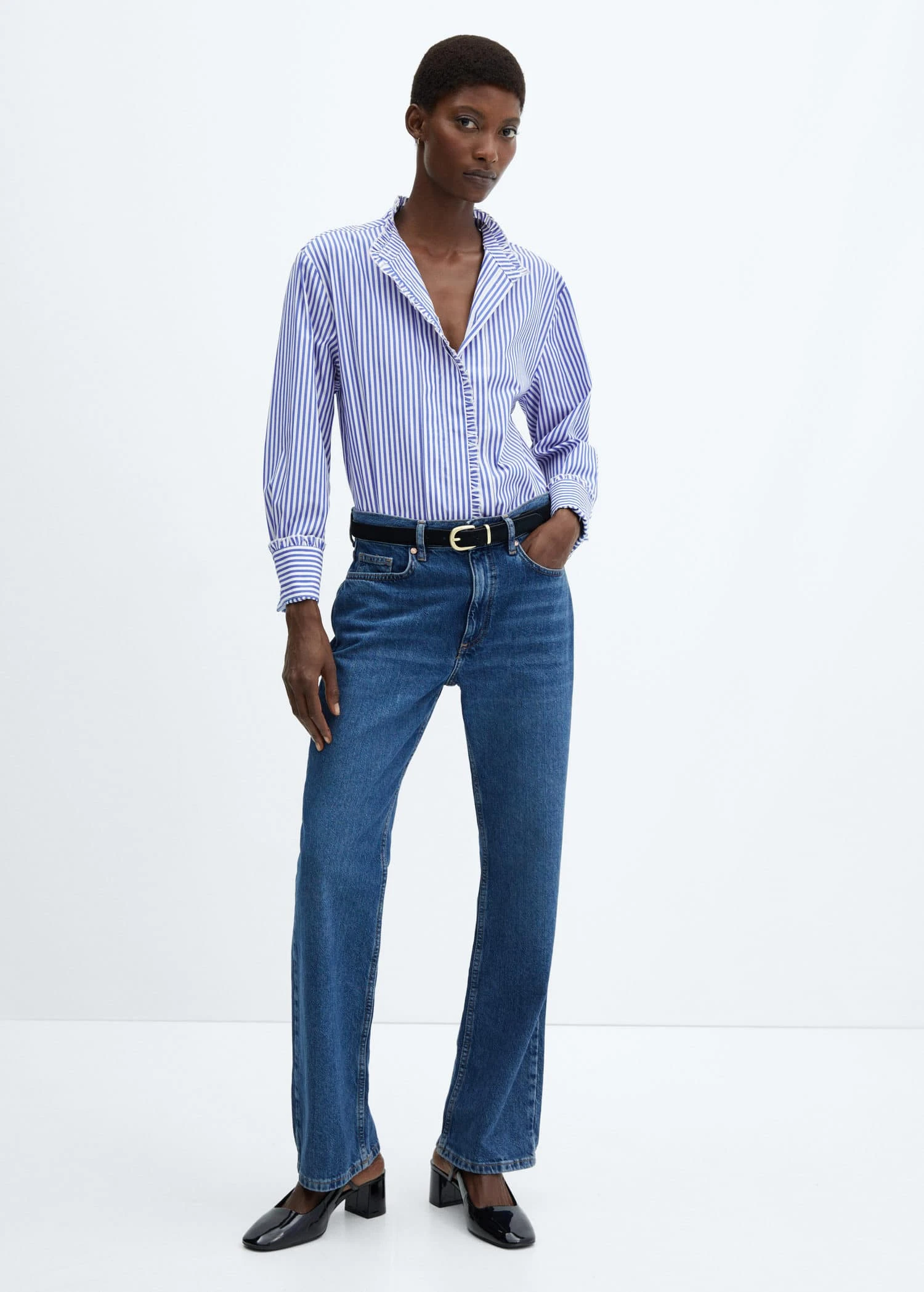 Chemise Bords Froncés 4 Chemise Bords Froncés – Image 2