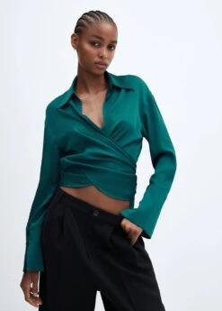 Blouse Cache-cœur Nœud -Vêtements Pascher 57095977 49