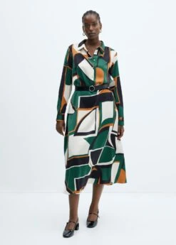 Robe Chemise Géométrique 17 Robe Chemise Géométrique -Vêtements Pascher 57095979 43 D3