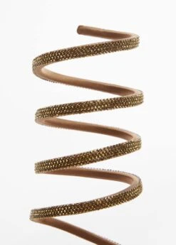 Sandales Talon Lanière Strass -Vêtements Pascher 57096015 CO D2