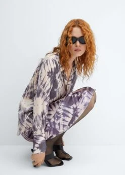 Jupe Tie And Dye Satinée 17 Jupe Tie And Dye Satinée -Vêtements Pascher 57096021 68 D2