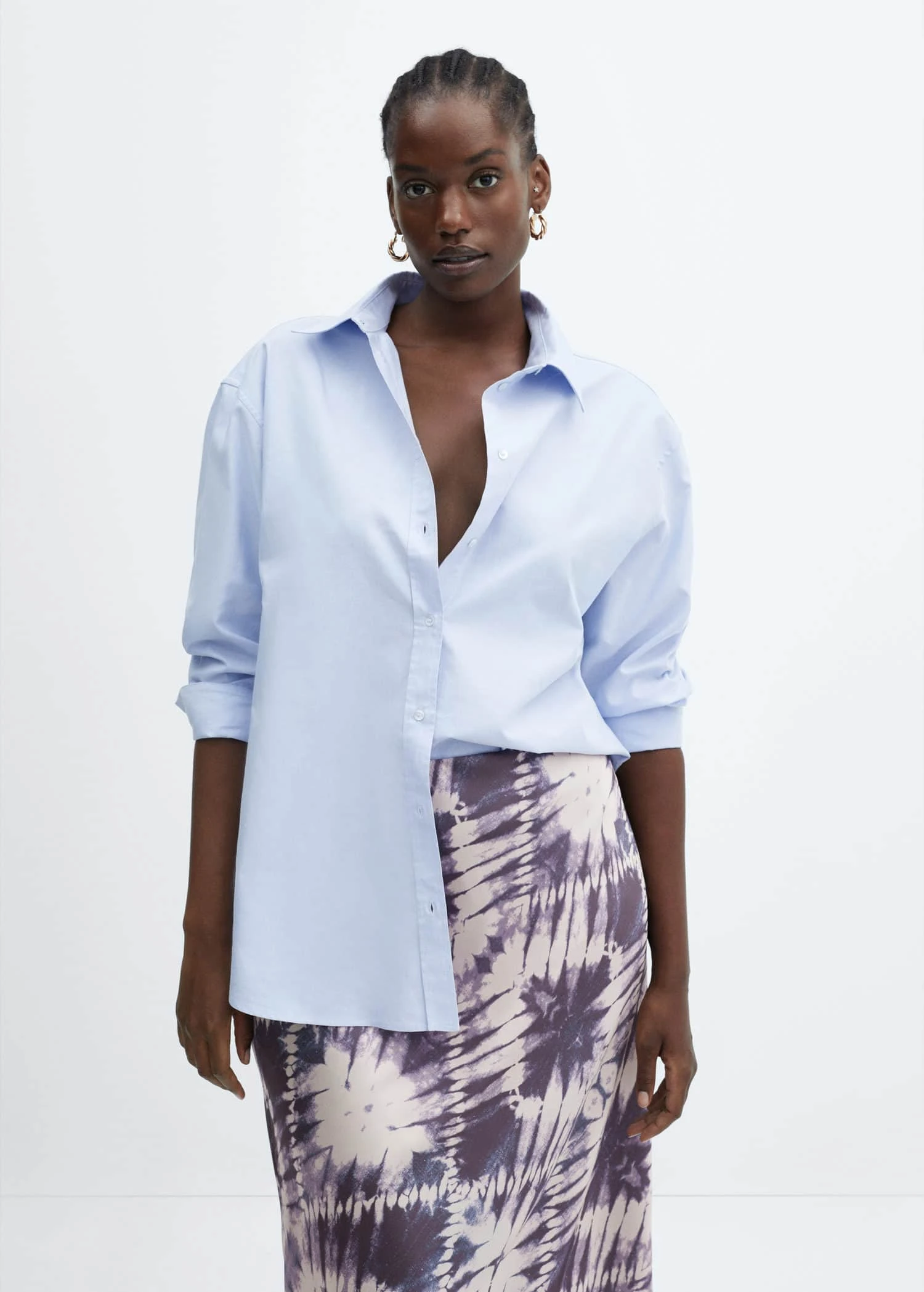 Jupe Tie And Dye Satinée 10 Jupe Tie And Dye Satinée – Image 8