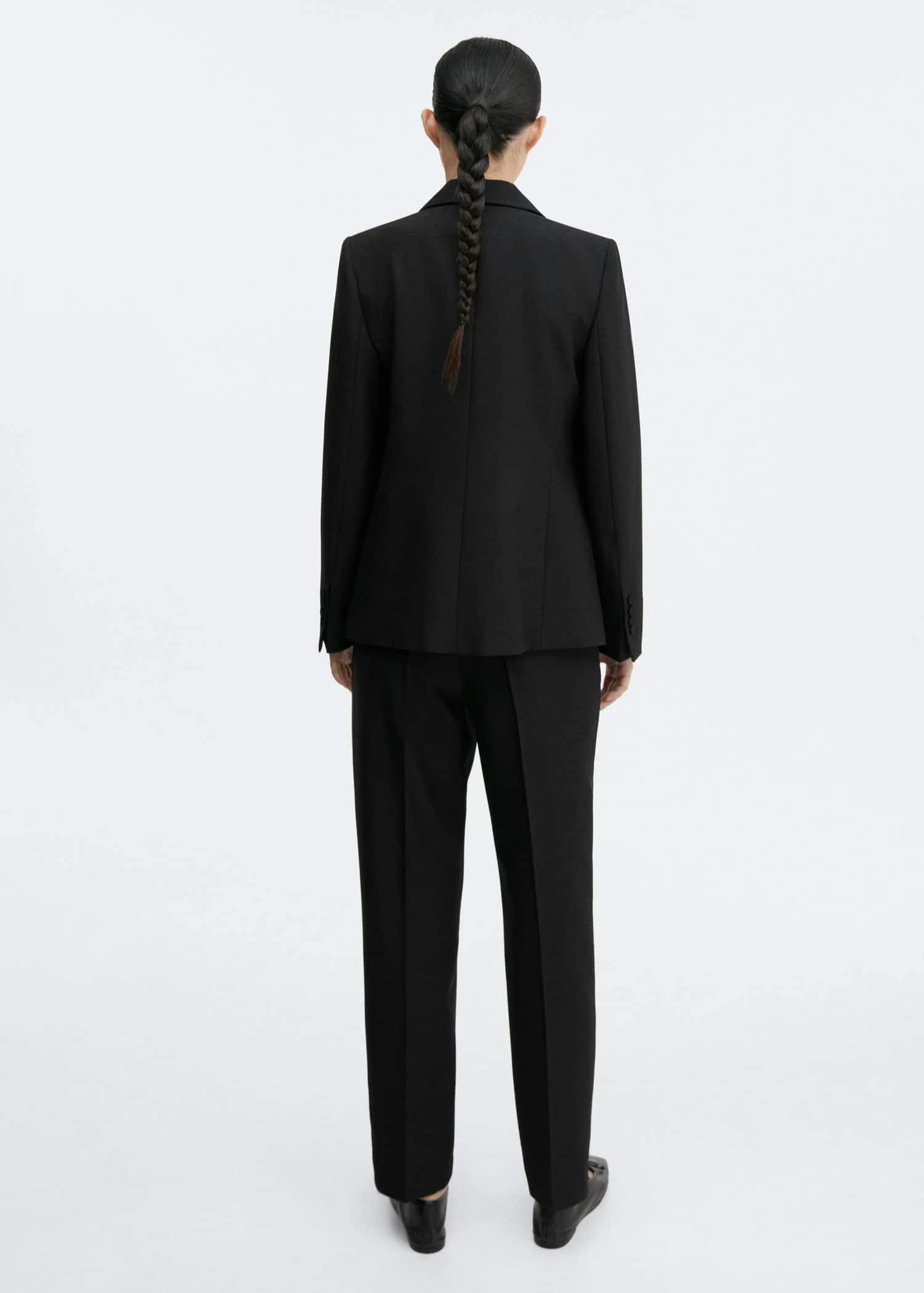 Pantalon Costume Droit Laine 5 Pantalon Costume Droit Laine – Image 3