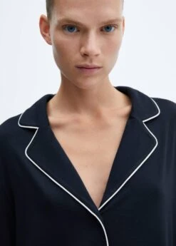 Chemise Pyjama Liseré Contrastant -Vêtements Pascher 57096027 56 D1