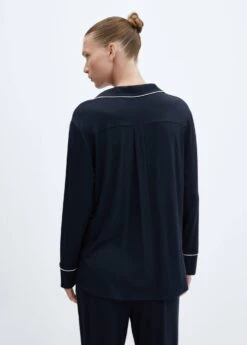 Chemise Pyjama Liseré Contrastant -Vêtements Pascher 57096027 56 R