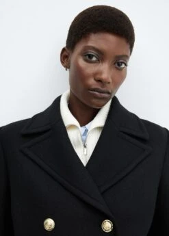 Manteau Laine Boutons Bijoux -Vêtements Pascher 57096029 99 D1