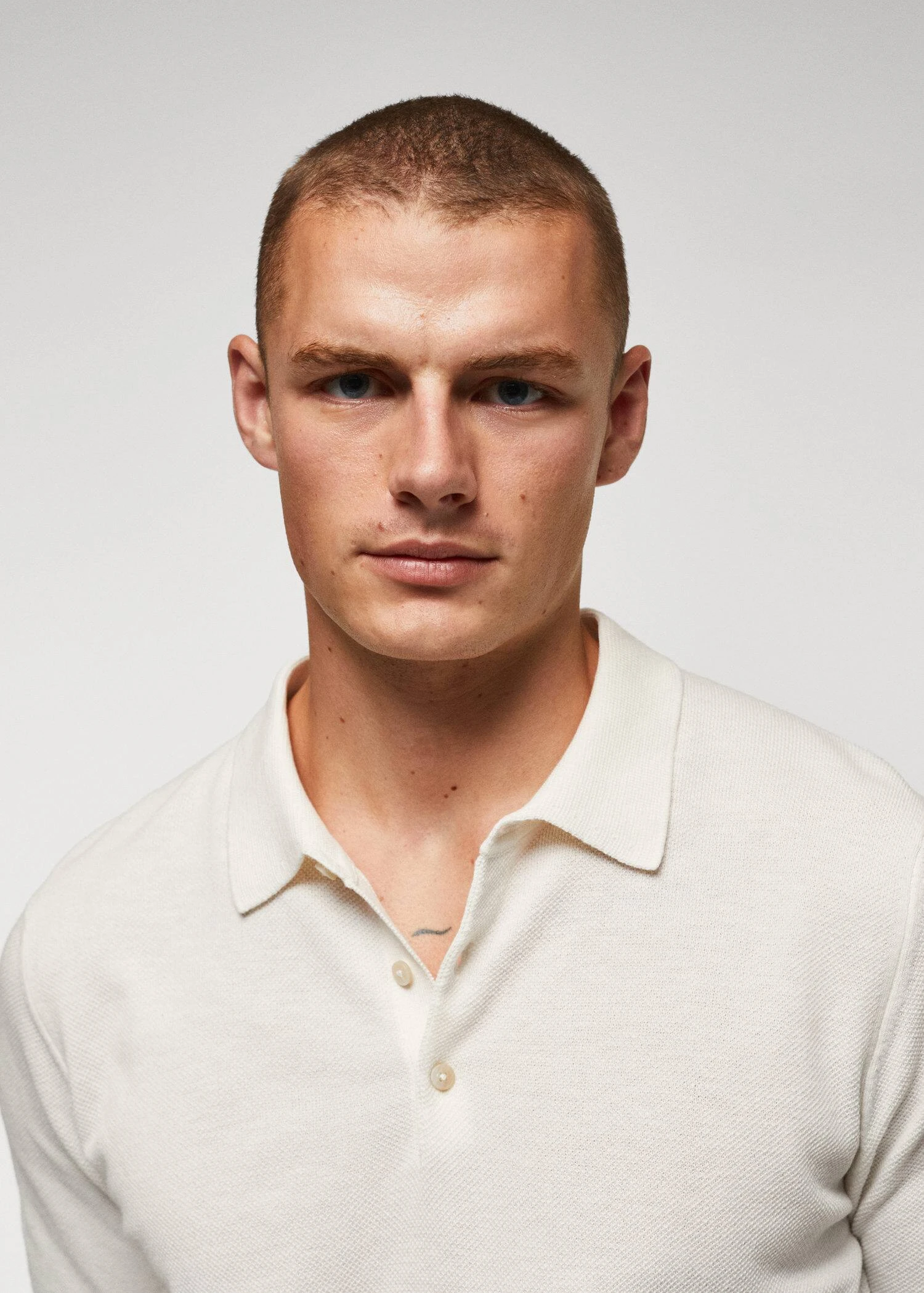 Polo Coton Maille Structuré 6 Polo Coton Maille Structuré – Image 4