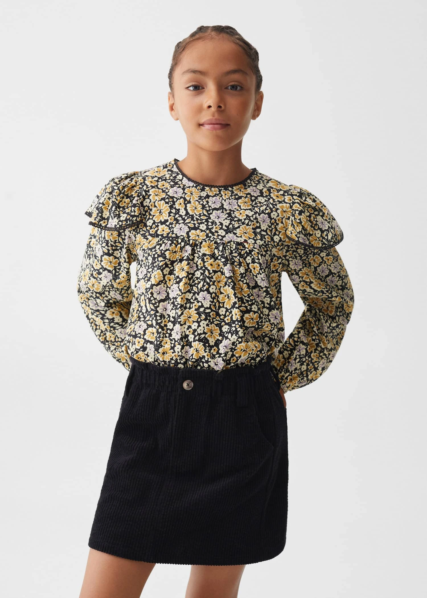 Jupe Coton Velours Côtelé 3 Jupe Coton Velours Côtelé