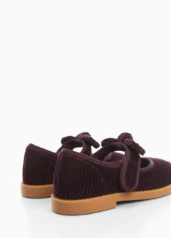 Chaussures Velours Côtelé Nœud -Vêtements Pascher 57097109 78 D1