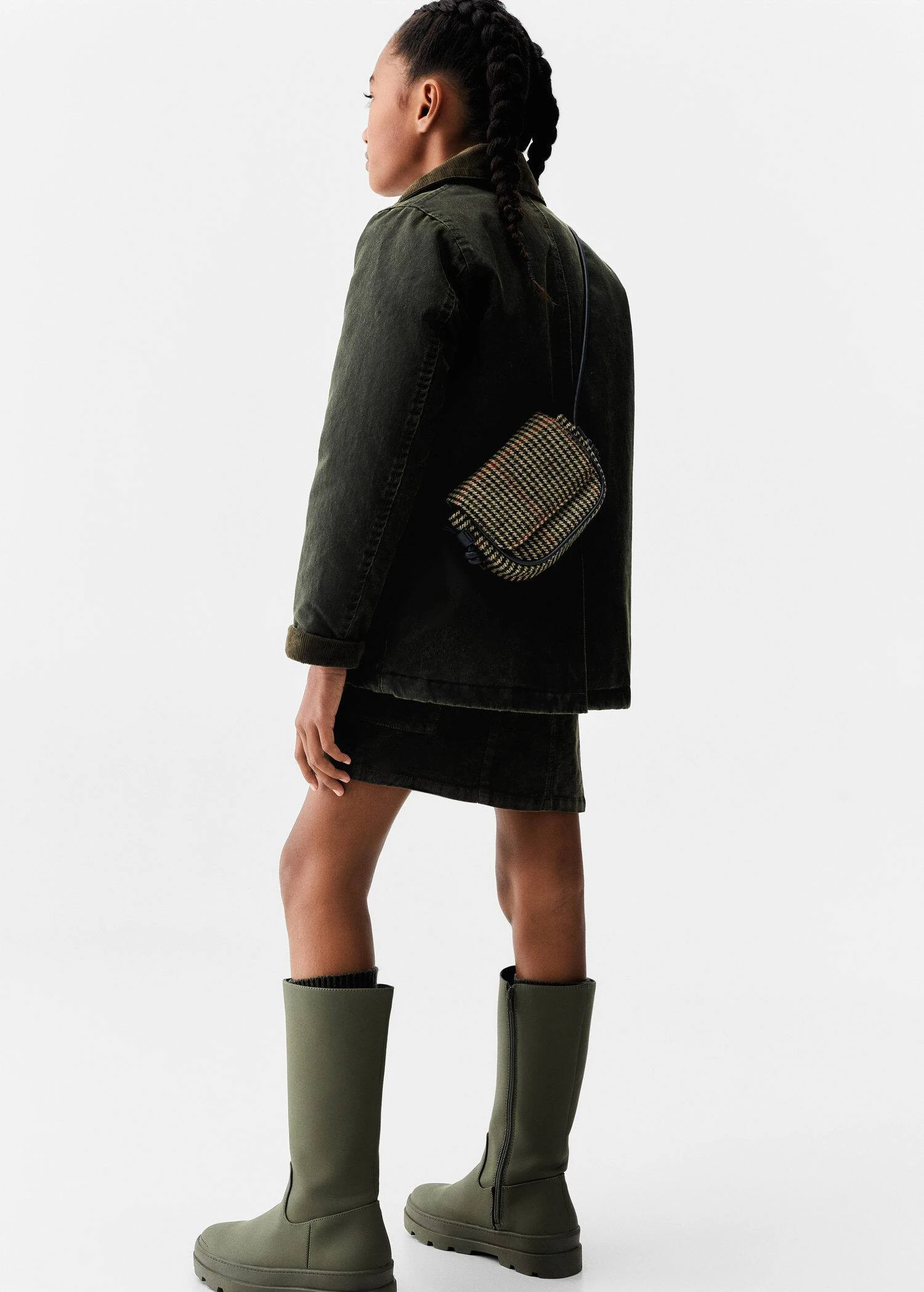 Sac Combiné Pied-de-poule 4 Sac Combiné Pied-de-poule – Image 2