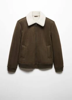 Blouson Imitation Mouton Retourné -Vêtements Pascher 57097700 37 B