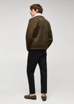 Blouson Imitation Mouton Retourné -Vêtements Pascher 57097700 37 R