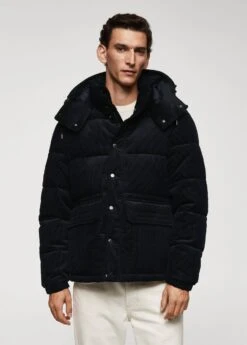 Anorak Velours Côtelé Thermorégulateur