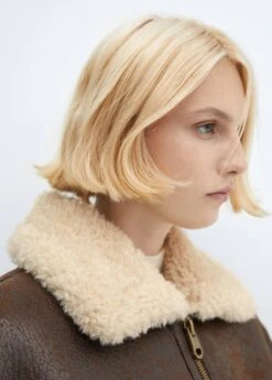 Veste Imitation Mouton Retourné Effet Vintage 14 Veste Imitation Mouton Retourné Effet Vintage -Vêtements Pascher 57097711 30 D1