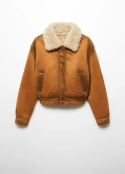 Veste Imitation Mouton Retourné Effet Usé 19 Veste Imitation Mouton Retourné Effet Usé -Vêtements Pascher 57097712 09 B