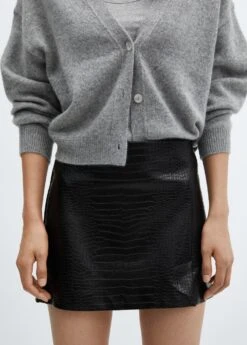 Minijupe Effet Croco -Vêtements Pascher 57097719 99 D6