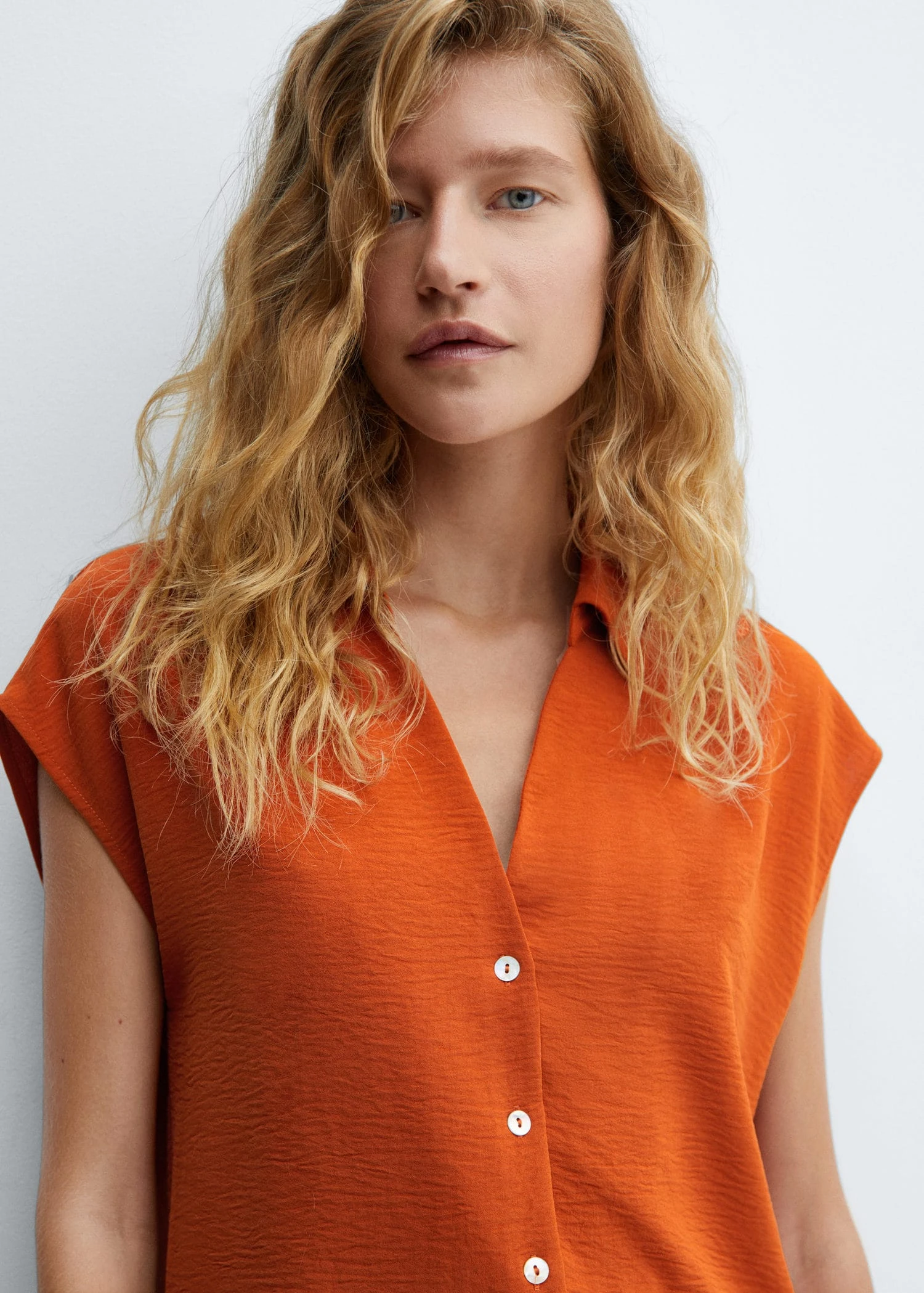 Blouse Fluide Boutons 6 Blouse Fluide Boutons – Image 4