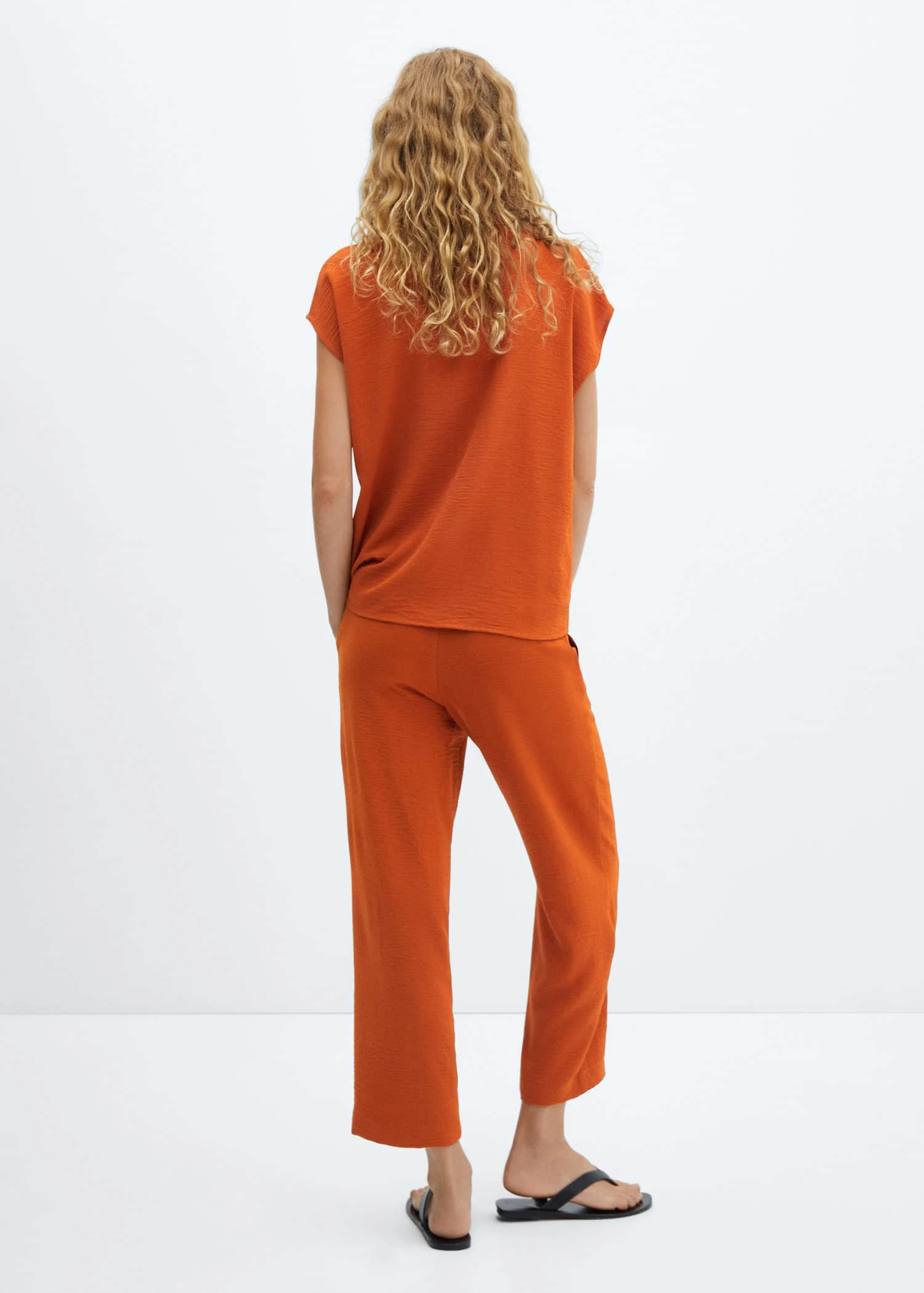 Blouse Fluide Boutons 5 Blouse Fluide Boutons – Image 3