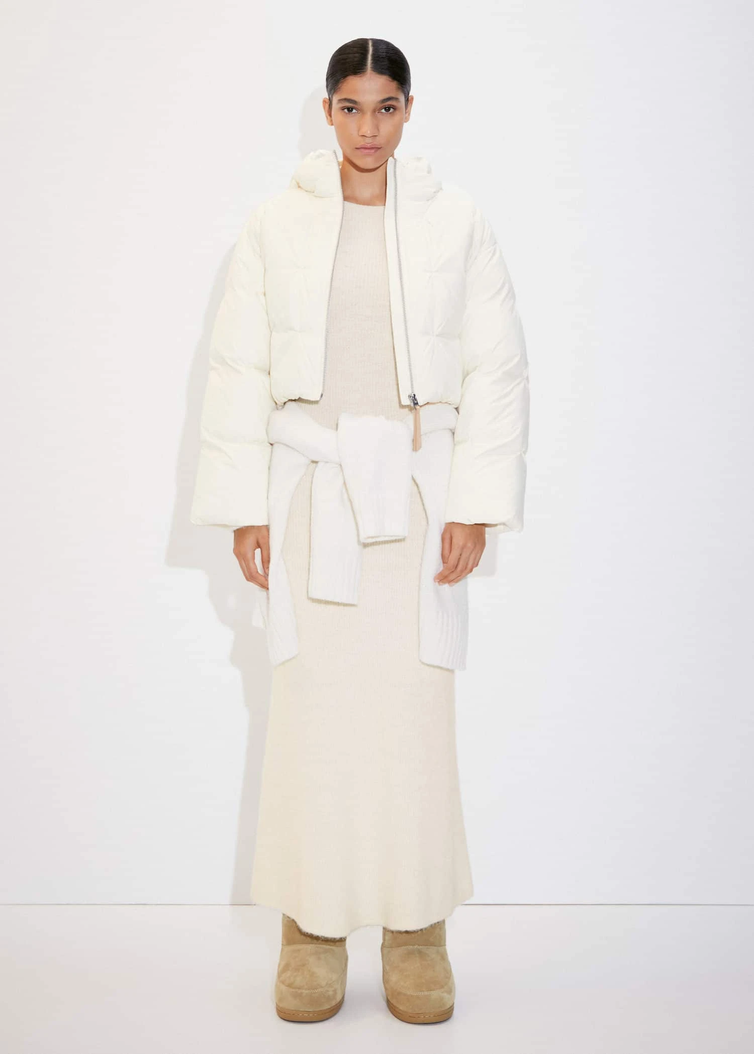 Anorak Court Matelassé Capuche 4 Anorak Court Matelassé Capuche – Image 2