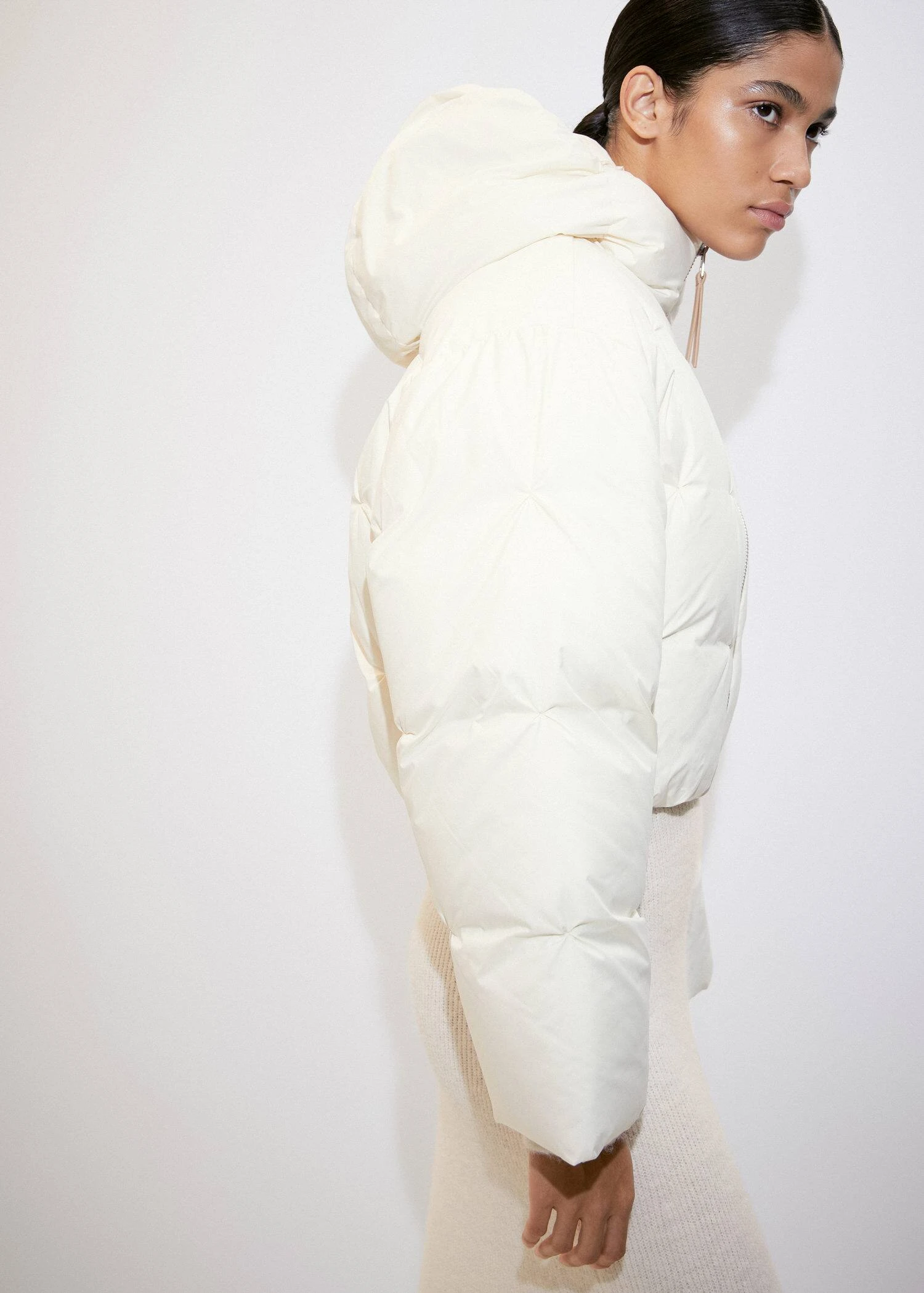 Anorak Court Matelassé Capuche 7 Anorak Court Matelassé Capuche – Image 5