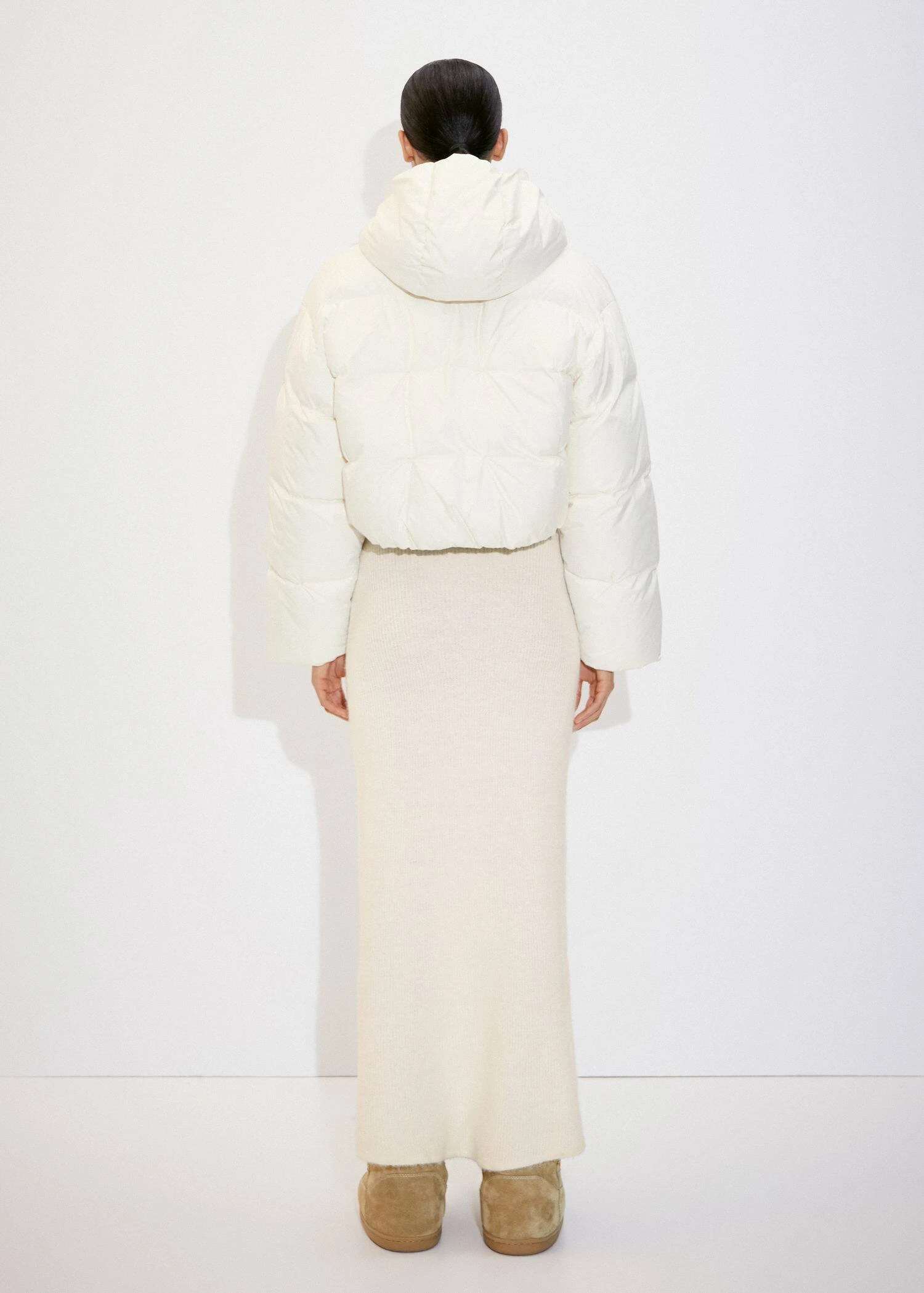 Anorak Court Matelassé Capuche 5 Anorak Court Matelassé Capuche – Image 3