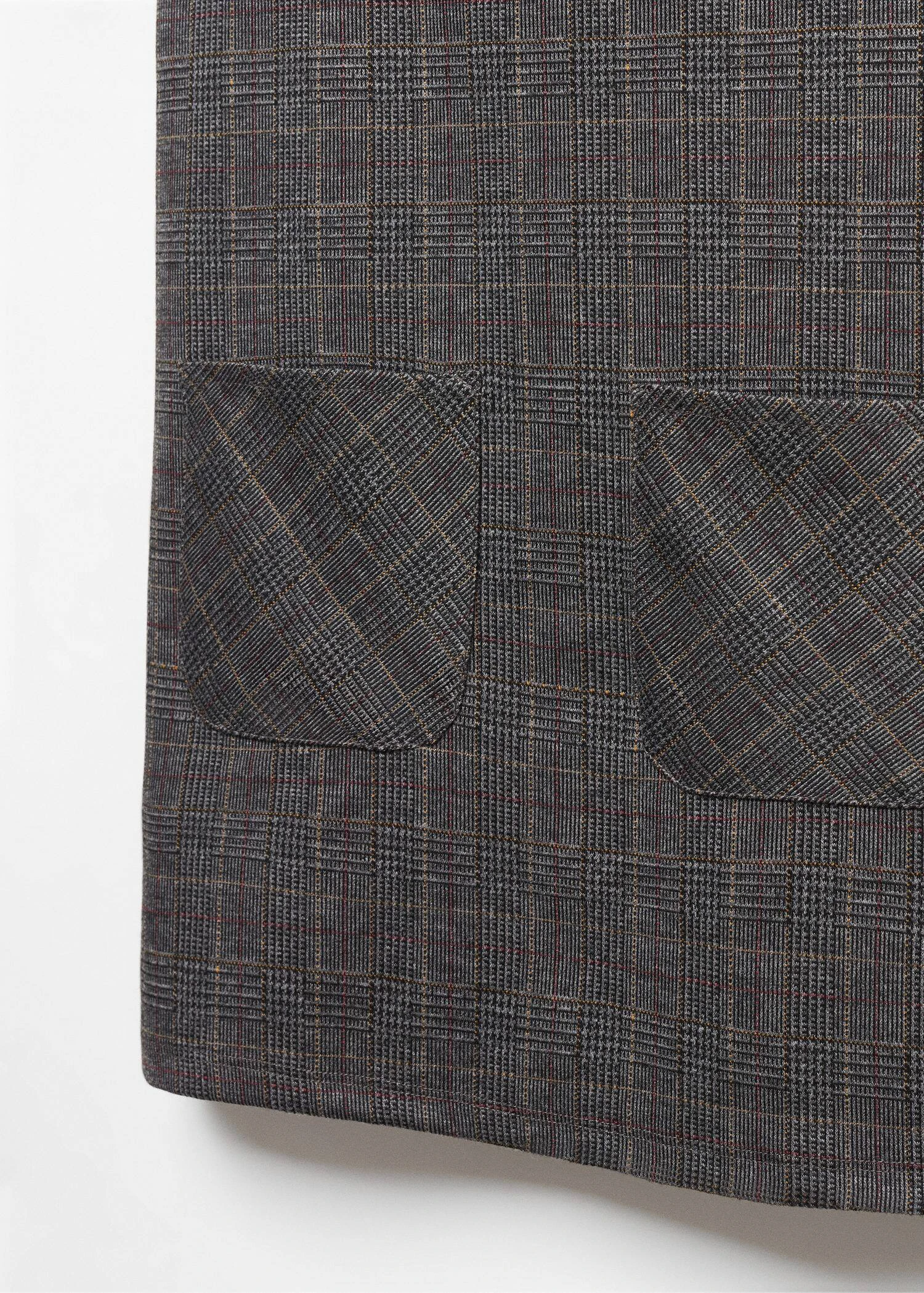 Robe Chasuble à Carreaux 8 Robe Chasuble à Carreaux – Image 6