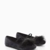 Ballerines Velours Pompon -Vêtements Pascher 57097900 95