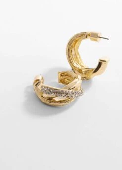 Boucles D'oreilles Tressées -Vêtements Pascher 67040365 OR